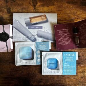 LANEIGE, Fenty Skincare & Fragrance Sample Set